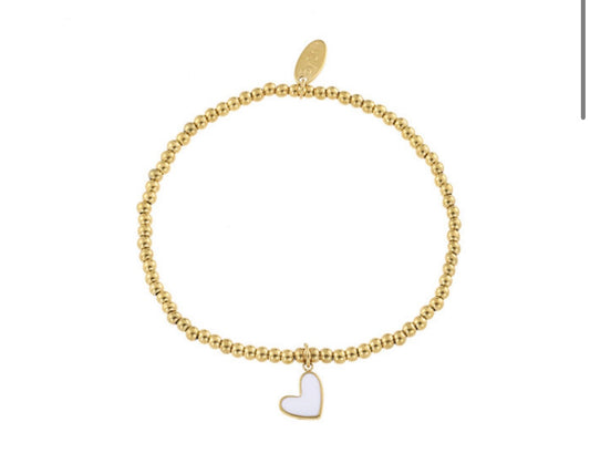 Armband Sweet heart goud