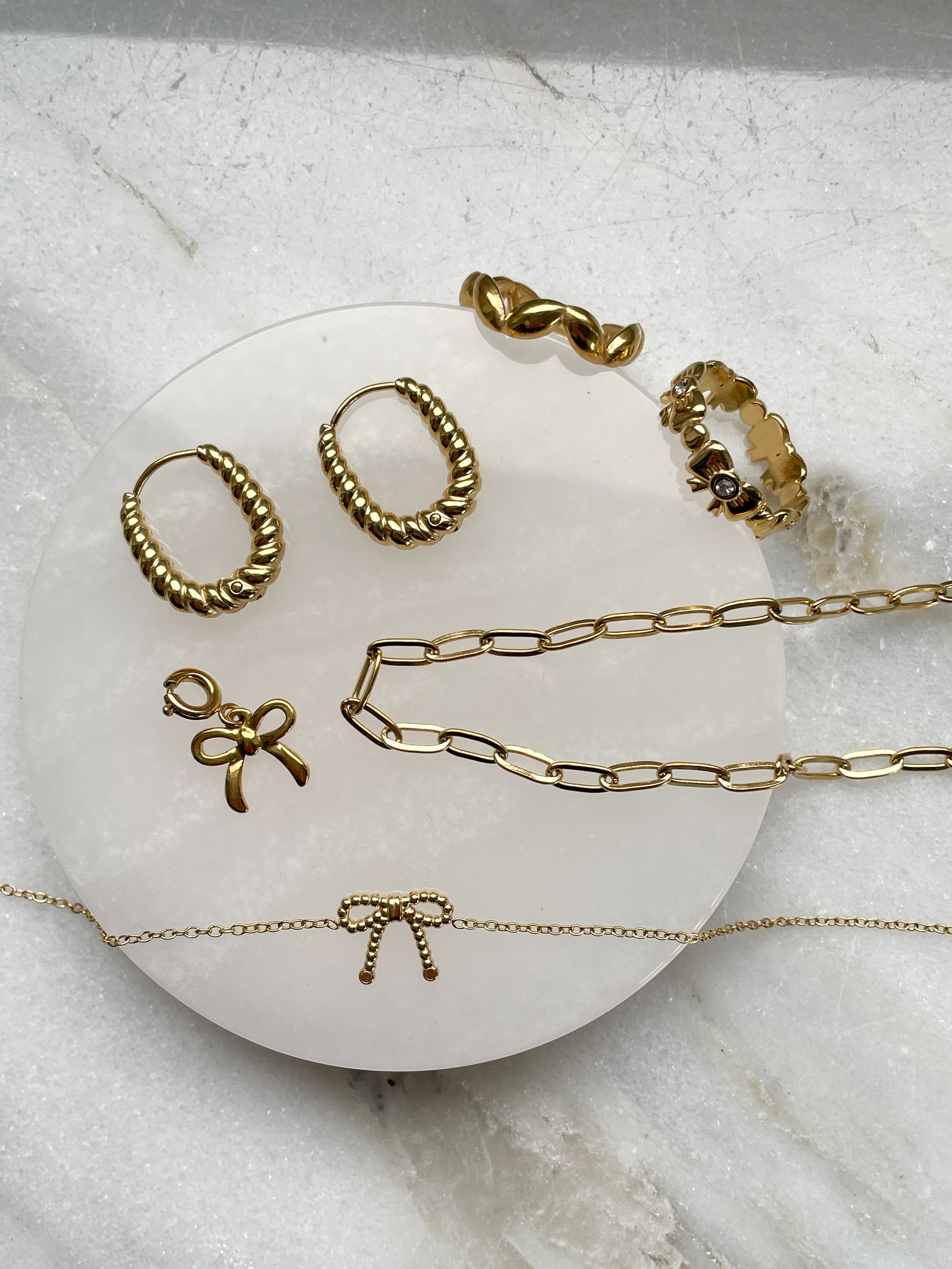 inhoud sieraden adventskalender goud