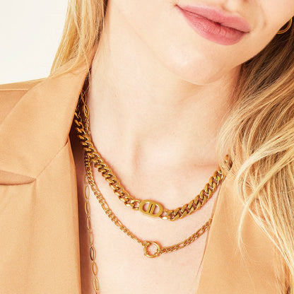 Ketting Good life Goud
