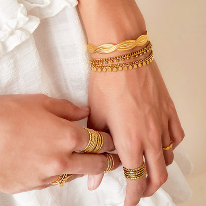 Armband Bowie goud