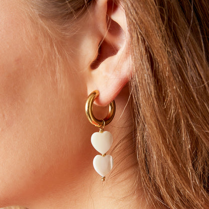 Oorbellen pearl