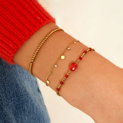 Armband Rosie zilver