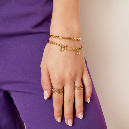 Armband Elle goud