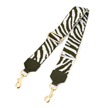 Tassen strap Zebra khaki