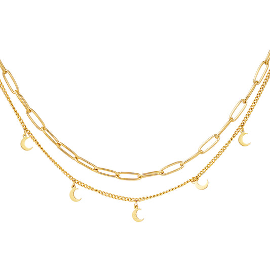 Ketting Moon goud
