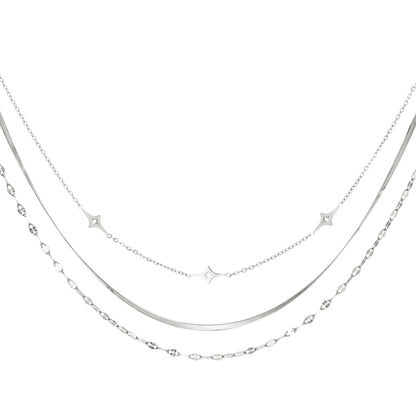 Ketting Stars Zilver