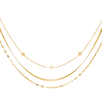 Ketting Stars goud