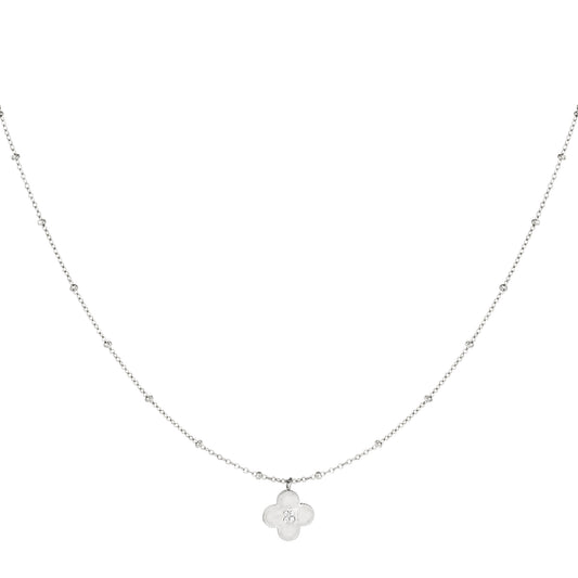 Ketting Klaver zilver