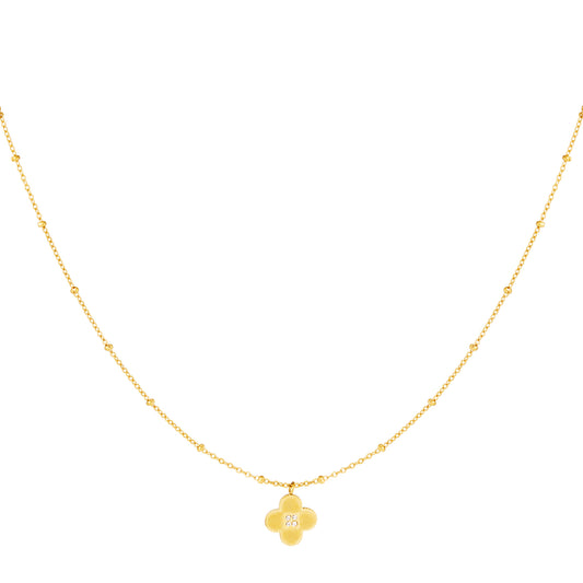 Ketting Klaver goud