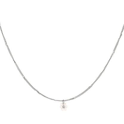 Ketting Daisy zilver