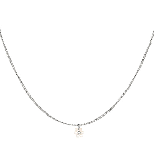 Ketting Daisy zilver