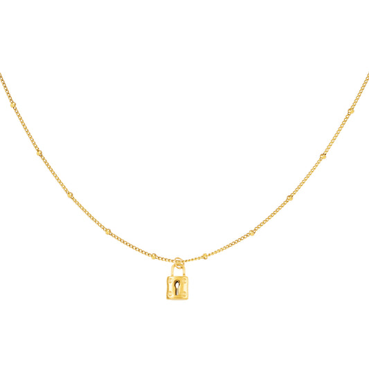 Ketting Lock Goud
