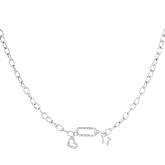 Ketting Elle zilver