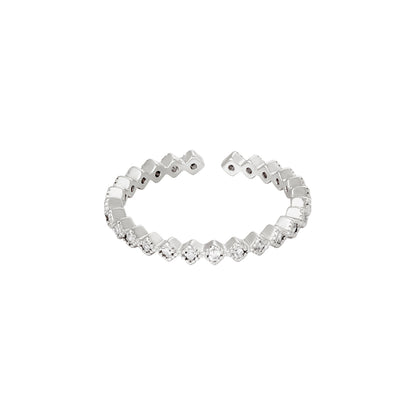 Ring Ruby zilver