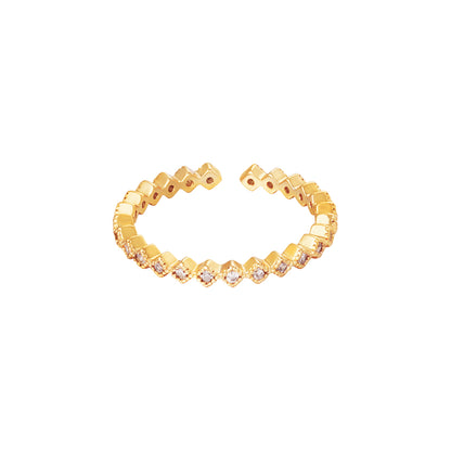 Ring Ruby goud