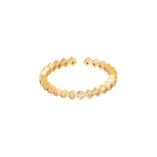 Ring Ruby goud