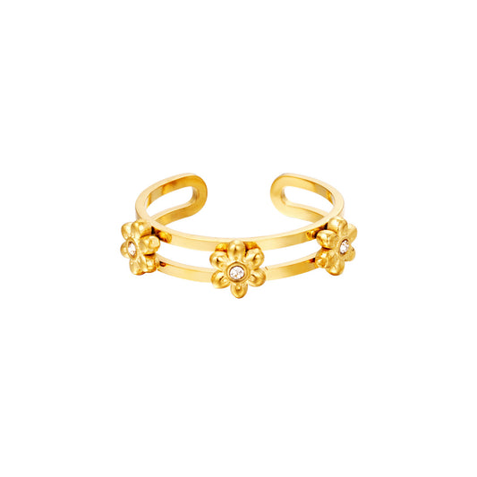 Ring Flo Goud