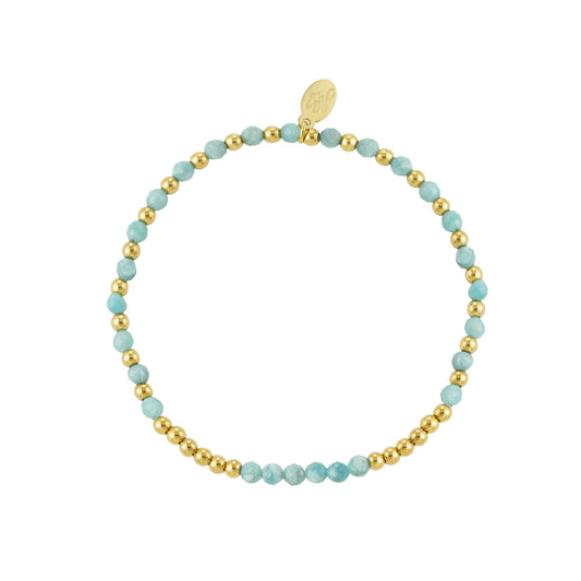 Armband boho blauw