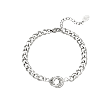 Armband Bo zilver