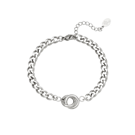 Armband Bo zilver
