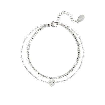 Armband Luck Zilver