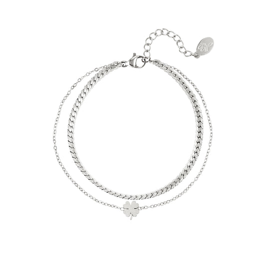 Armband Luck Zilver