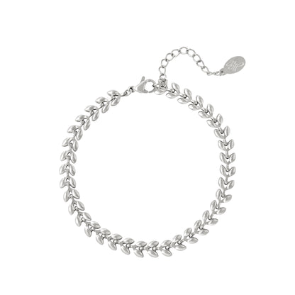 Armband Feather zilver