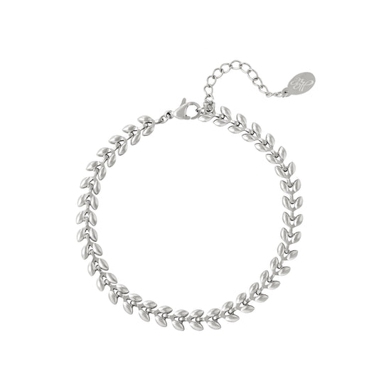 Armband Feather zilver