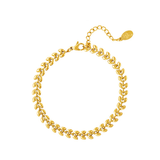 Armband Feather goud