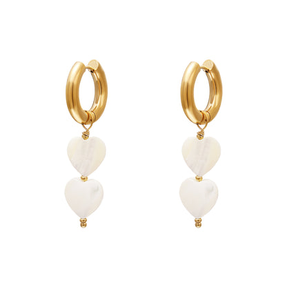 Oorbellen pearl