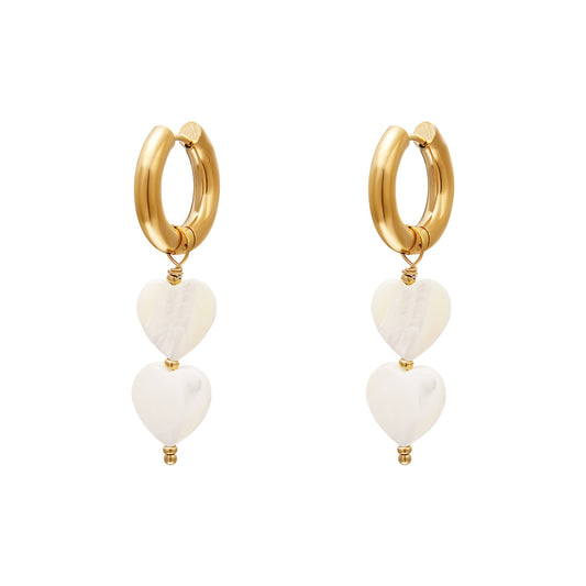 Oorbellen pearl