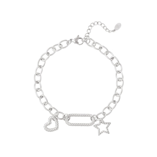 Armband Elle zilver