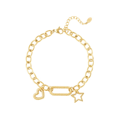 Armband Elle goud
