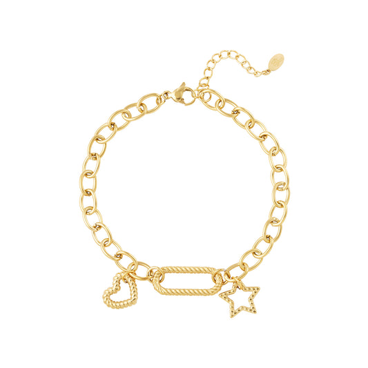 Armband Elle goud