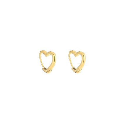 Oorbellen Heart Goud