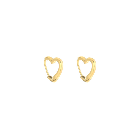 Oorbellen Heart Goud