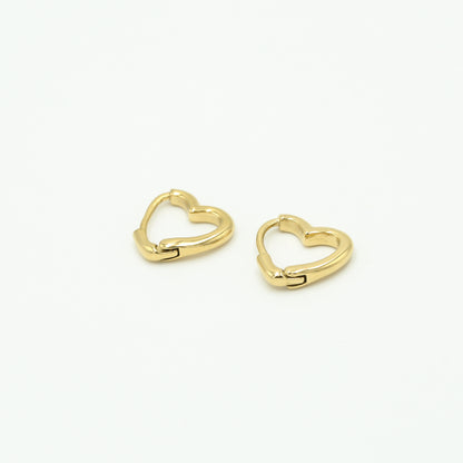 Oorbellen Heart Goud