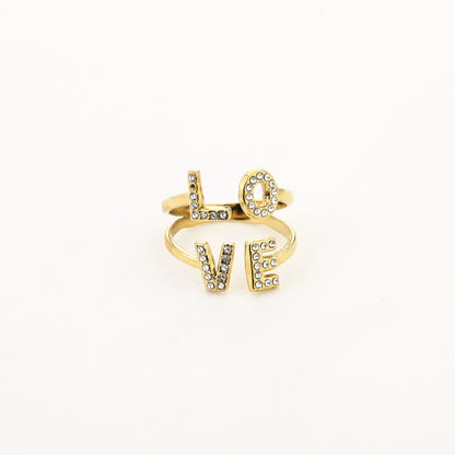 Ring love goud