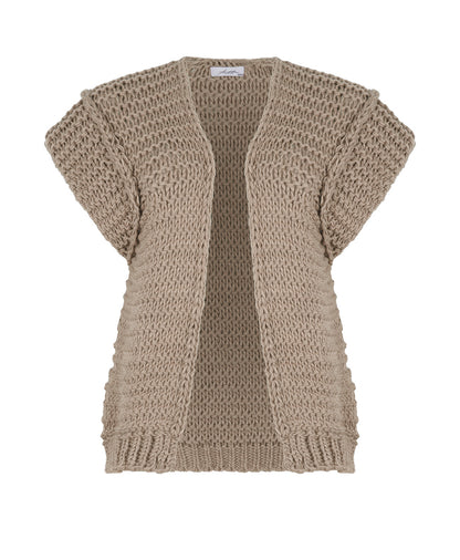 Ellis gilet beige