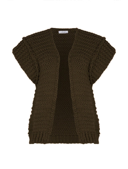 Ellis gilet army green