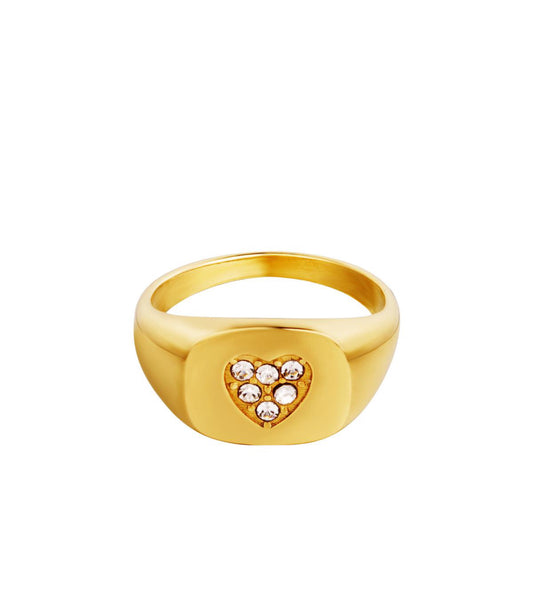 Ring hanne goud
