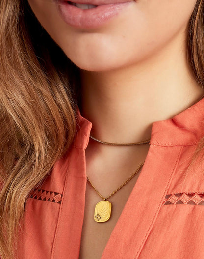 Ketting sunshine goud