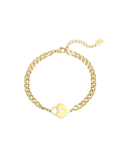 Armband Veerle goud