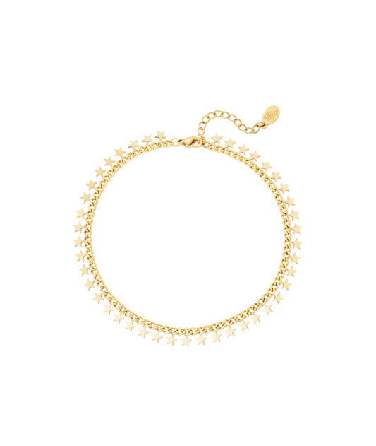 Armband sky full of stars goud