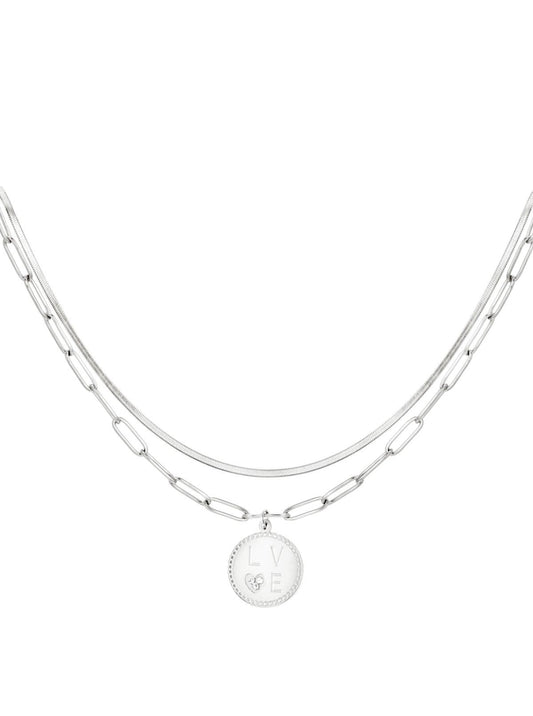 Ketting Janna zilver
