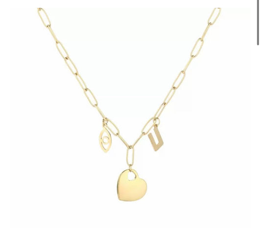 Ketting i love you goud