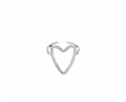 Ring Fleur zilver