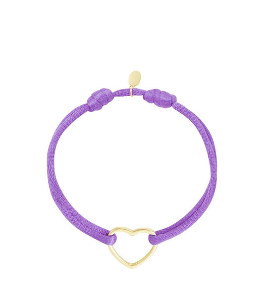 Armband lovely paars