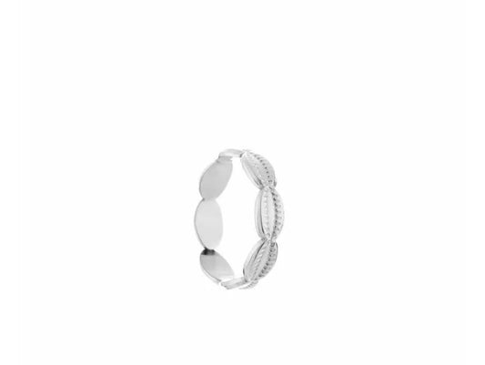 Ring Shell zilver