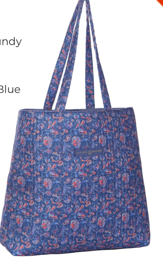 tote bag dark blue